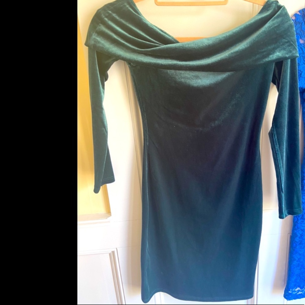 Off the shoulder dress